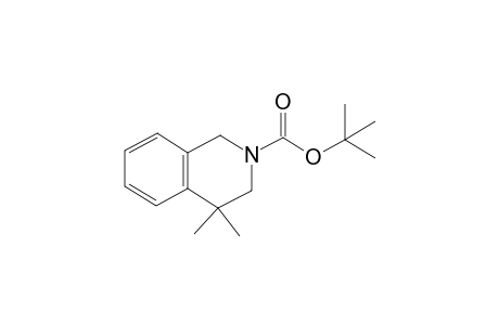tert-Butyl 4,4-dimethyl-3,4-dihydroisoquinoline-2(1H)-carboxylate