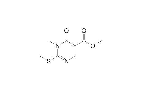 Methyl 3-methyl-2-methylthio-3,4-dihydropirimidin-4-one-5-carboxylate