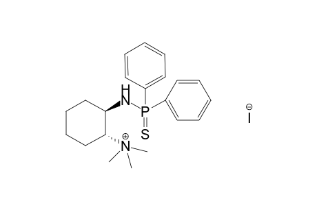 1-N-(Diphenylthiophosphoramido)-2-(trimethylaminium)cyclohexane iodide