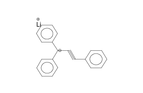LITHIUM 1,1,3-TRIPHENYLPROPARGYL (SOLVENT-SPACED ION PAIR)