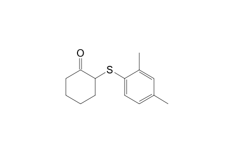 Cyclohexanone, 2-[(2,4-dimethylphenyl)thio]-