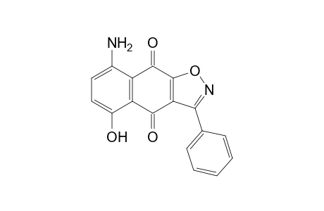 8-Amino-5-hydroxy-3-phenylnaphtho[2,3-d]isoxazole-4,9-dione