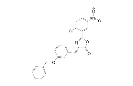 (4Z)-4-[3-(benzyloxy)benzylidene]-2-(2-chloro-5-nitrophenyl)-1,3-oxazol-5(4H)-one