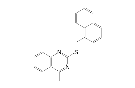 4-methyl-2-[(1-naphthylmethyl)sulfanyl]quinazoline