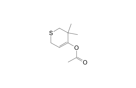 (3,3-dimethyl-2,6-dihydrothiopyran-4-yl) acetate