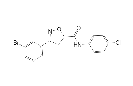 5-isoxazolecarboxamide, 3-(3-bromophenyl)-N-(4-chlorophenyl)-4,5-dihydro-
