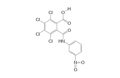 3'-NITRO-3,4,5,6-TETRACHLOROPHTHALANILIC ACID