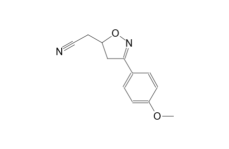 5-isoxazoleacetonitrile, 4,5-dihydro-3-(4-methoxyphenyl)-