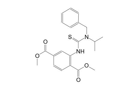 1,4-benzenedicarboxylic acid, 2-[[[(1-methylethyl)(phenylmethyl)amino]carbonothioyl]amino]-, dimethyl ester