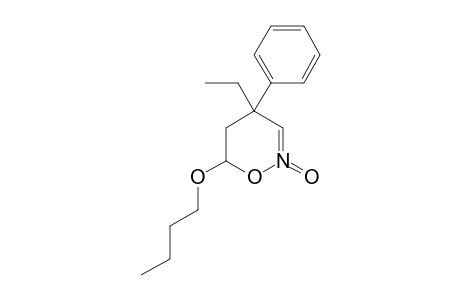 6-BUTOXY-4-ETHYL-4-PHENYL-5,6-DIHYDRO-4-H-[1,2]-OXAZINE-N-OXIDE