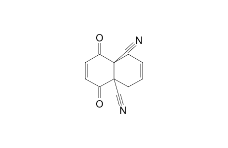 4a,8a-naphthalenedicarbonitrile, 1,4,5,8-tetrahydro-1,4-dioxo-