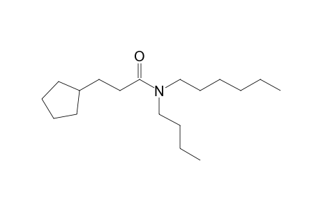 Propionamide, 3-cyclopentyl-N-butyl-N-hexyl-