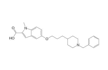 5-(3-(1-Benzylpiperidin-4-yl)propoxy)-1-methyl-1H-indole-2-carboxylic acid