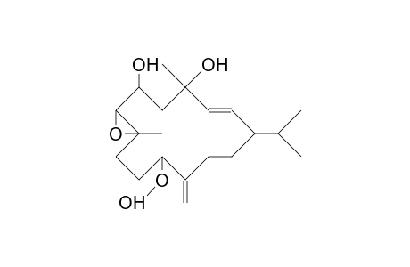 (1S,2E,4S,6R,7S,8S,11S)-7,8-Epoxy-11-hydroperoxy-2,12(20)-cembradiene-4,6-diol