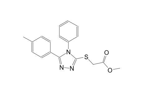 methyl {[5-(4-methylphenyl)-4-phenyl-4H-1,2,4-triazol-3-yl]sulfanyl}acetate