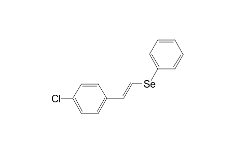 [2'-(4"-Chlorophenyl)ethenyl]-phenylselenide