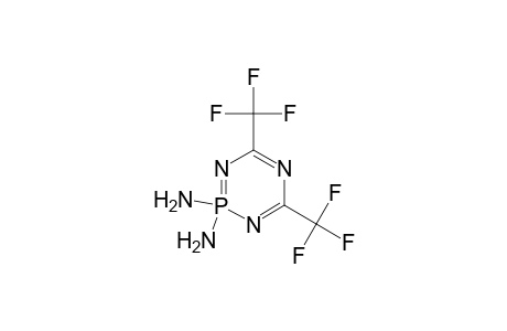 1,3,5,2-Triazaphosphorine, 2,2-diamino-2,2-dihydro-4,6-bis(trifluoromethyl)-