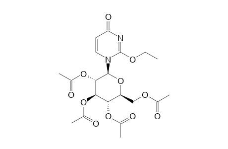 1-(2,3,4,6-TETRA-O-ACETYL-BETA-D-GLUCOPYRANOSYL)-2-ETHOXY-PYRIMIDIN-4-(1H)-ONE
