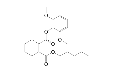 1,2-Cyclohexanedicarboxylic acid, 2,6-dimethoxyphenyl pentyl ester