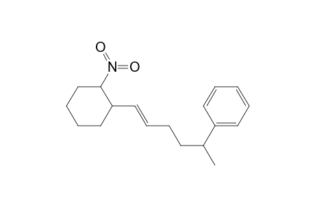 Benzene, [1-methyl-5-(2-nitrocyclohexyl)-4-pentenyl]-