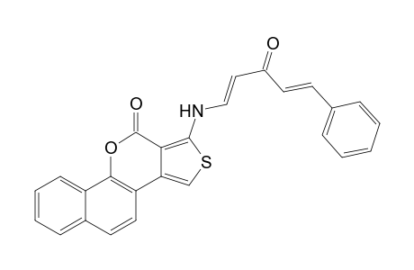 17-[(3'-Oxo-5'-phenylpenta-1',4'-dienyl)amino]-11-oxa-16-thiacyclopenta[a]phenanthren-12-one