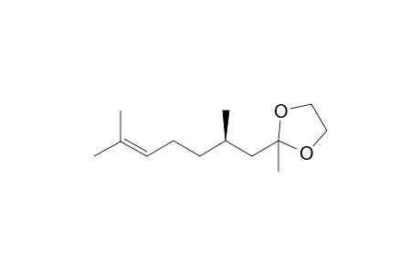 2,6-Dimethyl-8,8-(ethylenedioxy)non-2-ene