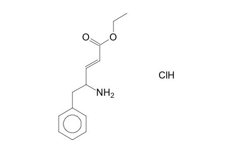 2-(E)-Pentensaeure, (4S)-amino-5-phenyl-, ethylester, hydrochlorid