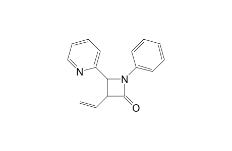 1-Phenyl-4-pyridin-2-yl-3-vinylazetidin-2-one