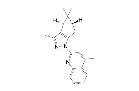 (3bR,4aR)-1-(4-Methyl-2-quinolyl)-3,4,4-trimethyl-3b,4,4a,5-tetrahydro-1Hcyclopropa[3,4]cyclopenta[1,2-c]pyrazole