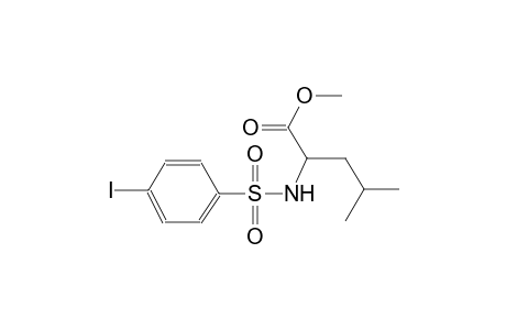 leucine, N-[(4-iodophenyl)sulfonyl]-, methyl ester