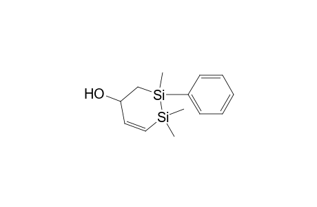 1,2,2-Trimethyl-1-phenyl-1,2-disila-3-cyclohexen-5-ol