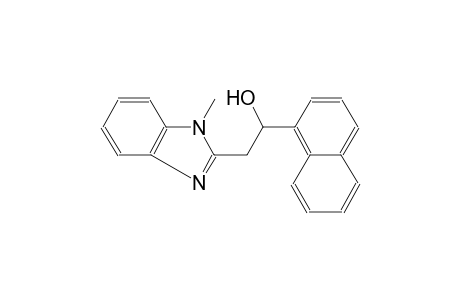 2-(1-Methyl-1H-benzimidazol-2-yl)-1-(1-naphthyl)ethanol