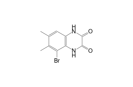 5-bromo-6,7-dimethyl-1,4-dihydro-2,3-quinoxalinedione