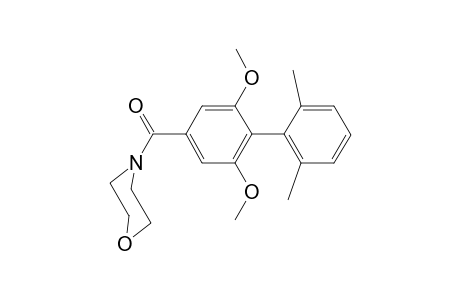 (2,6-Dimethoxy-2',6'-dimethylbiphenyl-4-yl)(morpholino)methanone