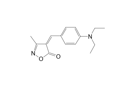 (4Z)-4-[4-(Diethylamino)benzylidene]-3-methyl-5(4H)-isoxazolone