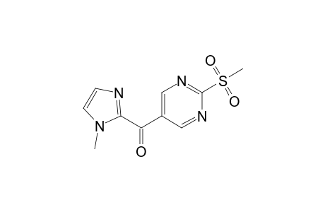 5-( 1'-Methylimidazole-2-'-carbonyl)-2-methylsulfonylpyrimidine