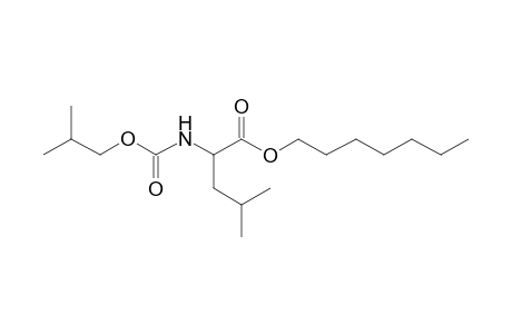 l-Leucine, N-isobutoxycarbonyl-, heptyl ester