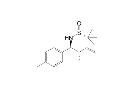 (1S,2S,RS)-N-tert-Butanesulfinyl-2-methyl-1-(4-methylphenyl)but-3-en-1-amine