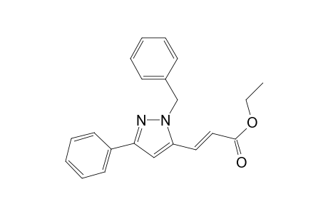 (2E)-3-(1-Benzyl-3-phenyl-1H-pyrazol-5-yl)prop-2-enoate