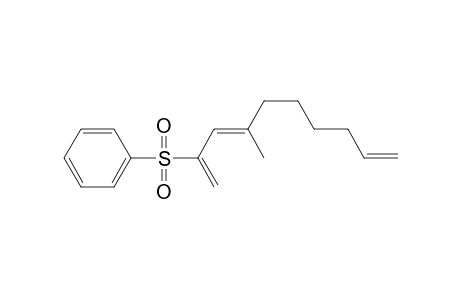 (E)-4-methyl-2-(phenylsulfonyl)-1,3,9-decatriene