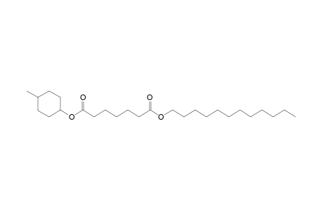 Pimelic acid, 4-methylcyclohexyl dodecyl ester isomer 1