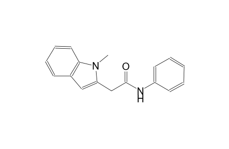 2-(1-Methyl-1H-indol-2-yl)-N-phenylacetamide