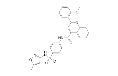2-(2-methoxyphenyl)-N-(4-{[(5-methyl-3-isoxazolyl)amino]sulfonyl}phenyl)-4-quinolinecarboxamide