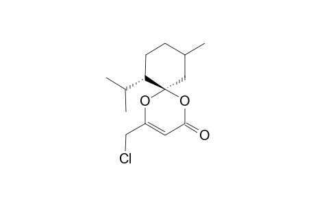 (6R,7S,10R)-4-(Chloromethyl)-7-isopropyl-10-methyl-1,5-dioxaspiro[5.5]undec-3-en-2-one