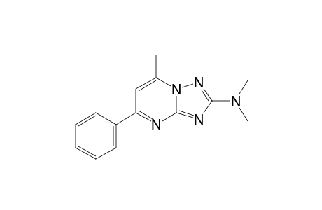 2-DIMETHYLAMINO-5-METHYL-7-PHENYL-1,2,4-TRIAZOLO-[1.5-A]-PYRIMIDINE