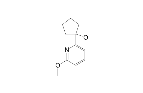 1-(2-METHOXY-6-PYRIDYL)-CYCLOPENTANOL