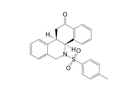 (13R*,14S*)-5-(p-Toluenesulfonyl)-5,6,13,14-tetrahydro-12(11H)-benzo[c]phenanthridinone
