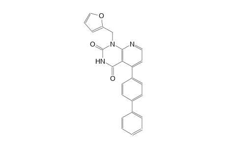 pyrido[2,3-d]pyrimidine-2,4(1H,3H)-dione, 5-[1,1'-biphenyl]-4-yl-1-(2-furanylmethyl)-