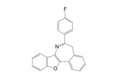 6-(4-Fluorophenyl)-5H-benzo[d]benzofuro[3,2-b]azepine