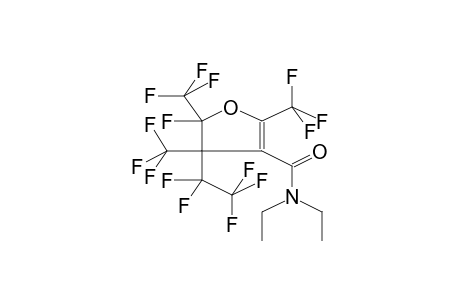 PERFLUORO-2,4,5-TRIMETHYL-4-ETHYL-4,5-DIHYDROFURAN-3-CARBOXYLIC ACID,DIETHYLAMIDE
